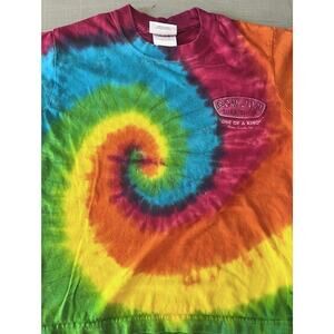 Ron Jon Surf Shop T-Shirt Youth Medium Tie Dye Cocoa Beach Florida Short Sleeve